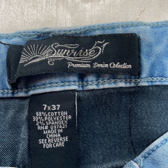 Sunrise Premium Denim Jeans 7 x 37 - Picture 3 of 7